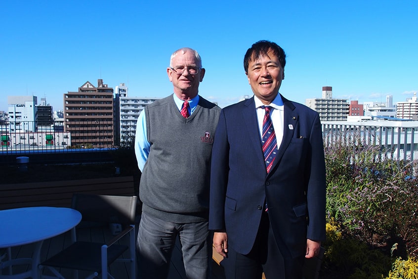 Setagaya Mayor Visited Temple University Japan Campus on February 2020