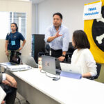 上智大学とテンプル大学ジャパンキャンパスの合同・英語キャリアフェアが高い関心を集める