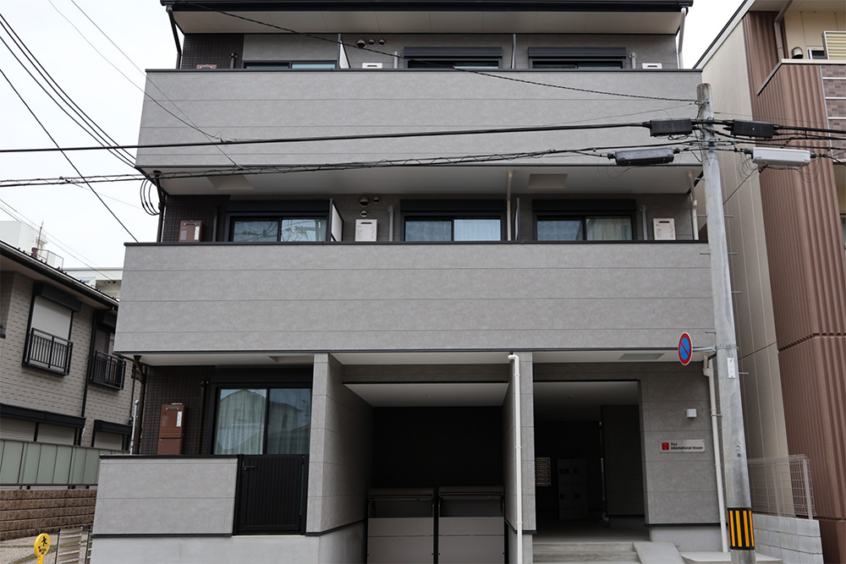 TUJ京都近隣に位置する学生専用住居のインターナショナルハウス