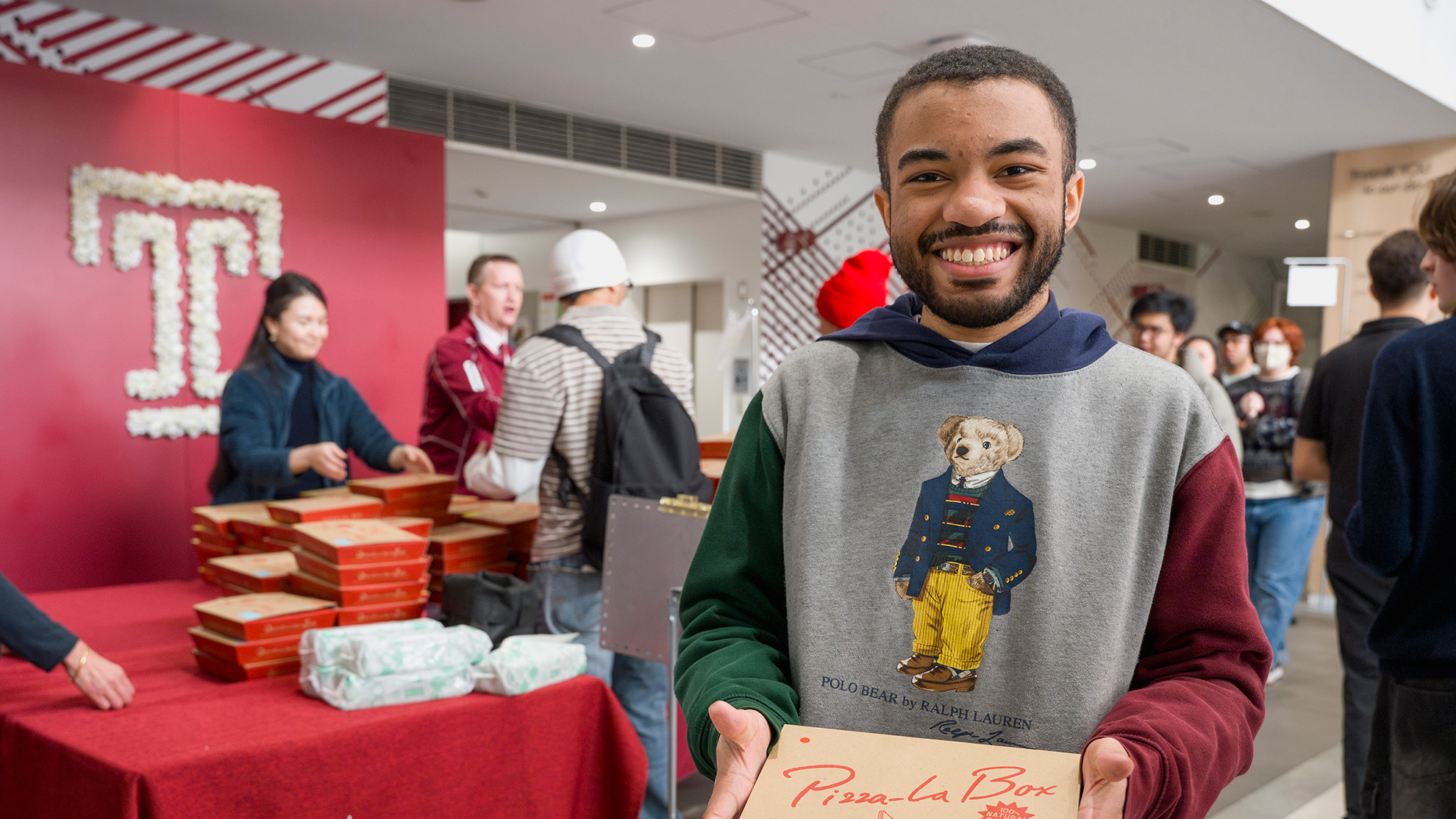 ムリク・アブドゥス・サバルが2026年2月6日、初めてのDean's De-Stress Dayを楽しんでいる。